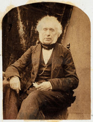 Sir David Brewster  Scottish physicist  c 1860s.