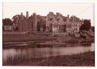 'Charlecote  from the River'  c 1880.