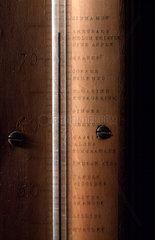 Greenhouse thermometer  c 1798.