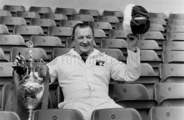 'Bob Paisley puts a gloss on Anfield's new deal'  28 May 1982.