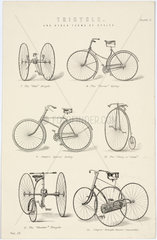 Early forms of cycles  late 19th century.