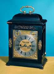 Bracket clock  English  c 1706.