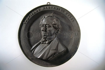 'Beaconsfield' medallion  1882-1884.