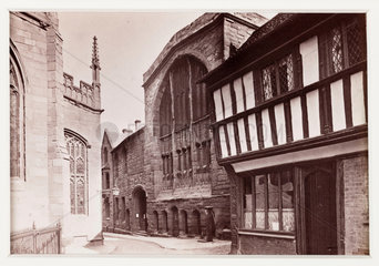 'Coventry  St. Mary's Hall'  c 1880.