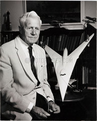 Sir Barnes Wallis  English aeronautical designer  1968.