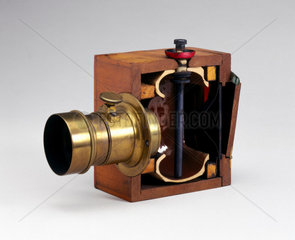 Sectioned Dubroni wet-plate camera  1864.