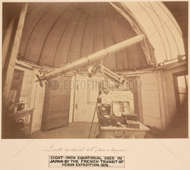 Transit of Venus telescope  1874.