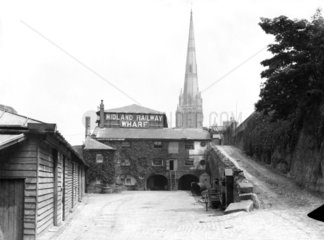 Midland Railway wharf  1898