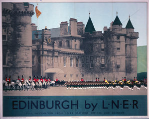 ‘Holyroodhouse  Edinburgh’  LNER poster  1930.