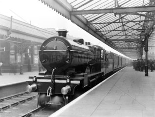 Royal train at Rochdale station  1913.