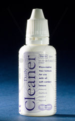 20 ml bottle of preservative-free daily cleaner for soft contact lenses  1999.