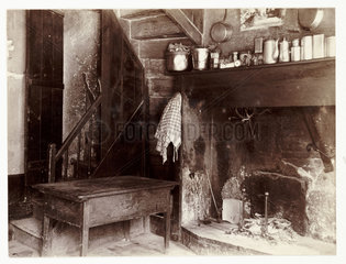 Domestic interior  c 1905.