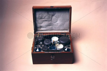 Barber surgeon's case  French  c 1715-1830.