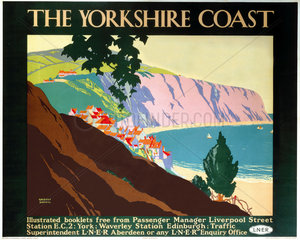 ‘The Yorkshire Coast’  LNER poster  1923-1947.