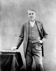 Thomas Edison  American inventor  1893.