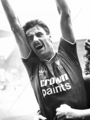 Ian Rush  British footballer  April 1987.