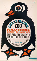 'Chessington Zoo’  BR poster  1964.