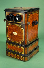 Stereoscope viewer by Leon Bloch  late 19th century.