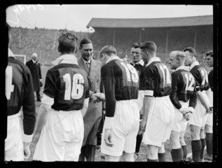 Duke of York at FA Cup Final  April 1933.