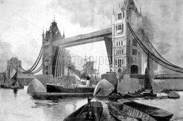 Tower Bridge complete  1894