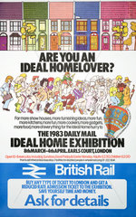 ‘Are you an Ideal Home Lover?’ poster  1983.