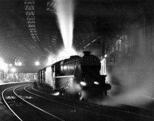 Parcel trains waits at Birmingham New Street  April 1964.