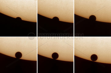 Transit of Venus - ingress  2004.
