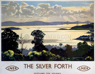 ‘The Silver Forth’  LNER poster  1935.