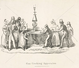 ‘Gas Cooking Apparatus’  c 1825-1850.