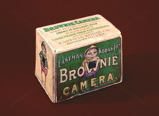 Carton for Kodak No 1 Brownie camera  c 1902.