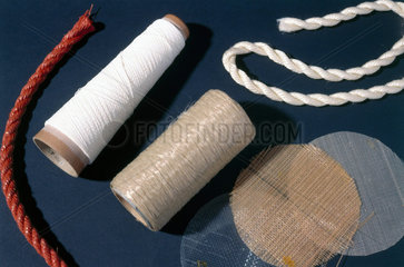 Polypropylene man-made fibres  c 1970s.