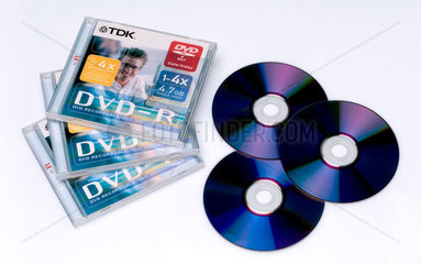 TDK digital video discs (DVDs)  2004.