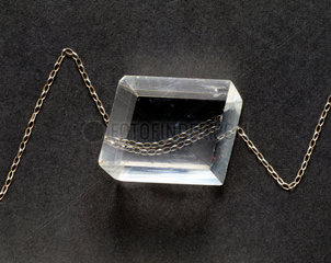 Sample of Iceland spar  early 19th century.