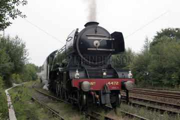LNER steam locomotive 4-6-2 No 4472 ‘Flying Scotsman’  5 August 2004.