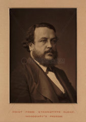 Portrait of Walter Woodbury  c. 1870.