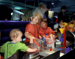 The Water Zone in The Garden  Science Museum  London  October 2000.