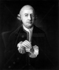 John Baskerville  English type founder and printer  c 1774.