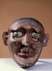 Painted face mask  Sri Lankan  1771-1920.
