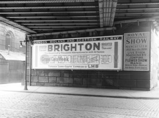 Poster at Manchester Victoria  26 June 1930.