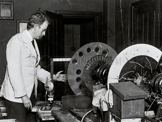 John Logie Baird  Scottish television pioneer  1926.