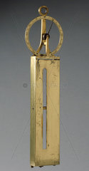 Six's self-registering thermometer by Cary  18th century.