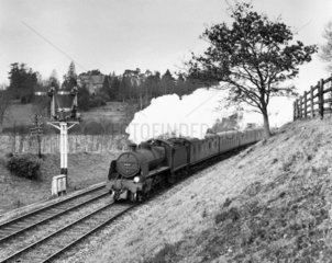 Steam locomotive  7 April 1962.