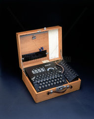 Four-rotor German Enigma cypher machine  1939-1945.