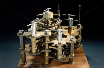 Demonstration model of Babbage’s Difference Engine No 1  19th century.