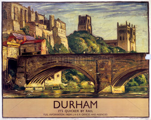 ‘Durham’  LNER poster  1935.