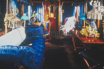 Queen Victoria's day compartment  1895.