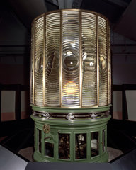 Lighthouse lantern optics from Anvil Point Lighthouse  1881.