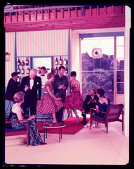 A cocktail party  1960s.