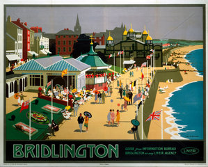 ‘Bridlington’  LNER poster  1930.