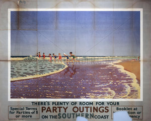 'Party Outings’  SR poster  1923-1947.